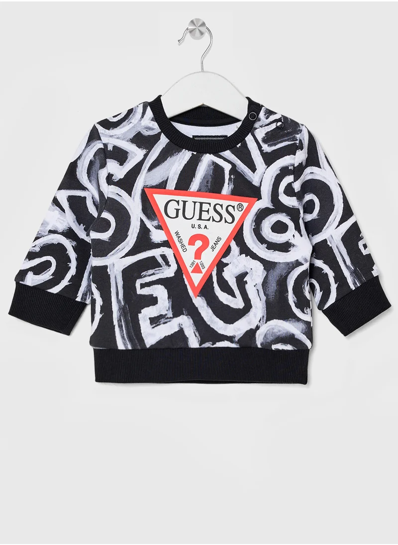 GUESS Kids Logo Detail T-Shirt Sets