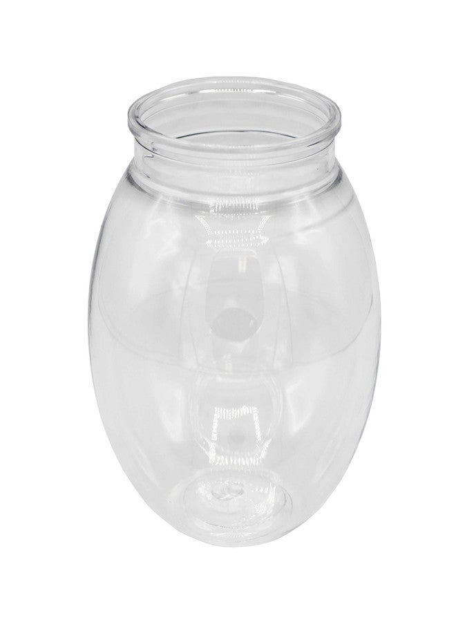 Creative Hobbies® 16 oz Clear Plastic Fish Bowls - 4 Inch (100 mm) Shatterproof Ivy Bowls for Carnival Games, Drinks, Candy & More - Pack of 12 - Image 3