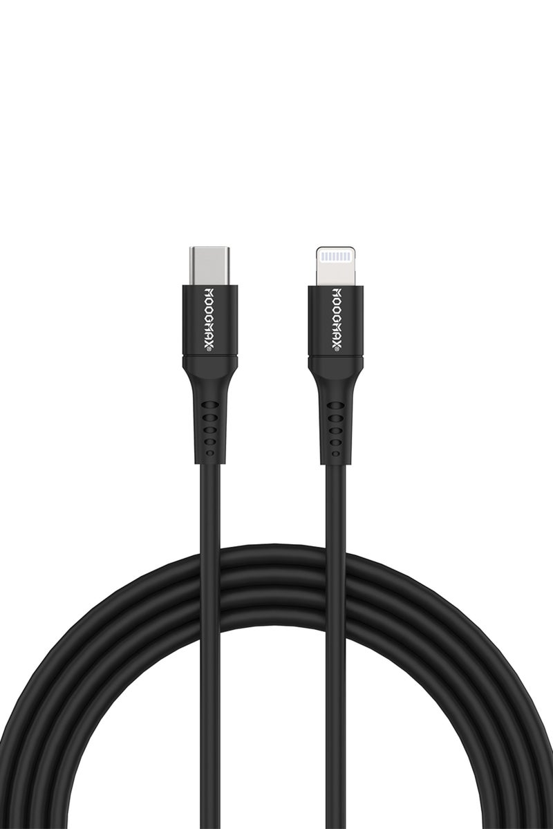 MOOGMAX MX-206 2m Type Charing Cable, Black - Image 3