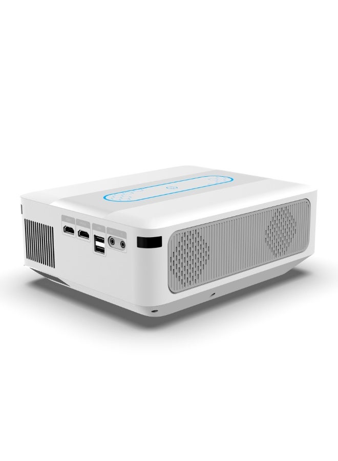 General Classic Projector Portable Smart Projector 1080P Ultra Full HD 4K AI Intelligence Wireless Bluetooth Projector 12000 Lumens Dual Band WiFi Grey  - Image 4
