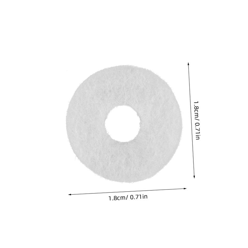 Felt Washers For Woodwind Instrument Key Repair 6 Pieces Replacement Pads - Image 3