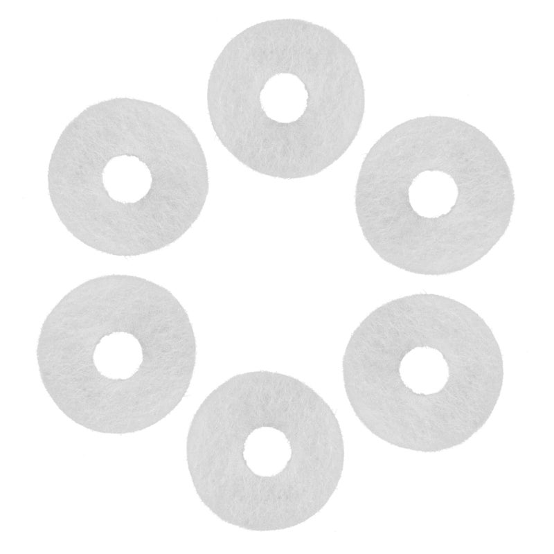 Felt Washers For Woodwind Instrument Key Repair 6 Pieces Replacement Pads - Image 2