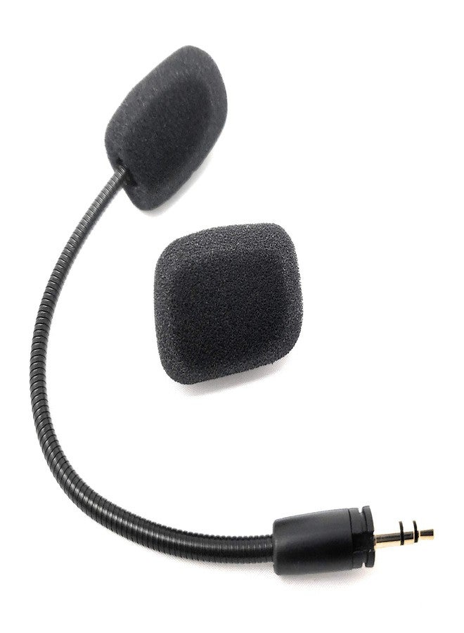 TNE for Turtle Beach 50x Recon Mic Replacement 3.5mm Game Microphone Boom for Ear Force XO Three XO Four Stealth Recon 150 50 50P 60P Camo Xbox One PS4 Gaming Headsets Premium with Lock - Image 1