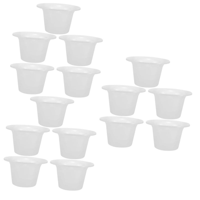 3 Pack Disposable Plastic Bedpan Urinal Bucket Portable Chamber Pot Non Skid Base For Boys Girls Adults - Image 2