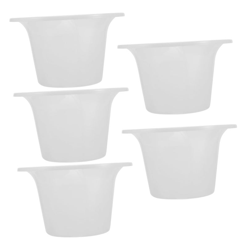3 Pack Disposable Plastic Bedpan Urinal Bucket Portable Chamber Pot Non Skid Base For Boys Girls Adults - Image 5