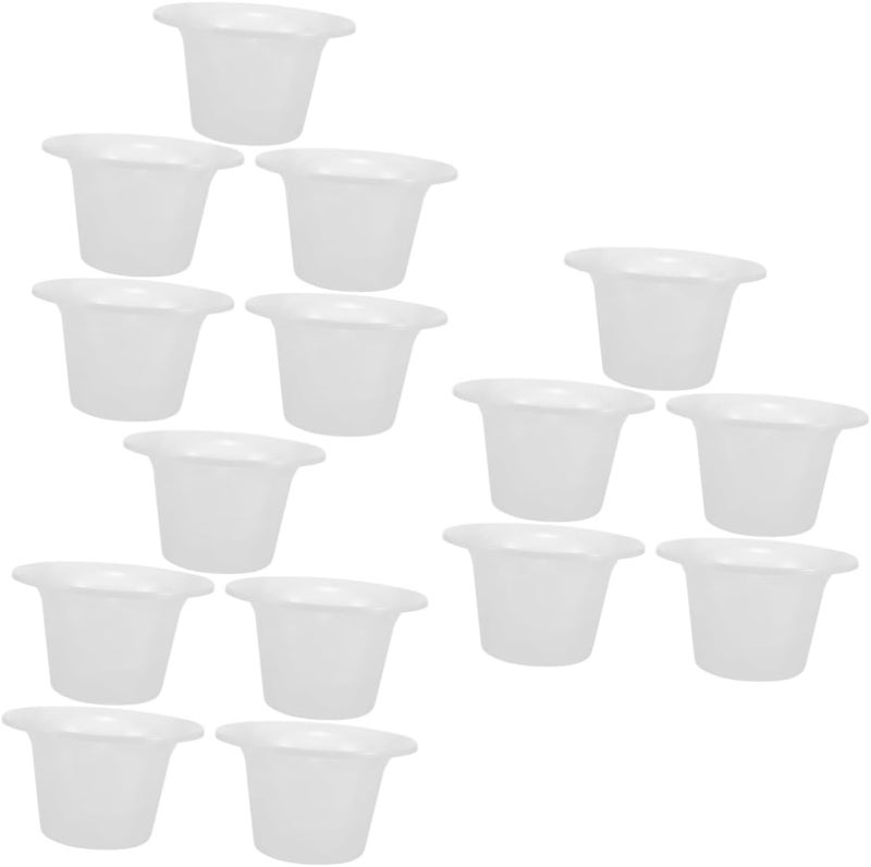 3 Pack Disposable Plastic Bedpan Urinal Bucket Portable Chamber Pot Non Skid Base For Boys Girls Adults - Image 1