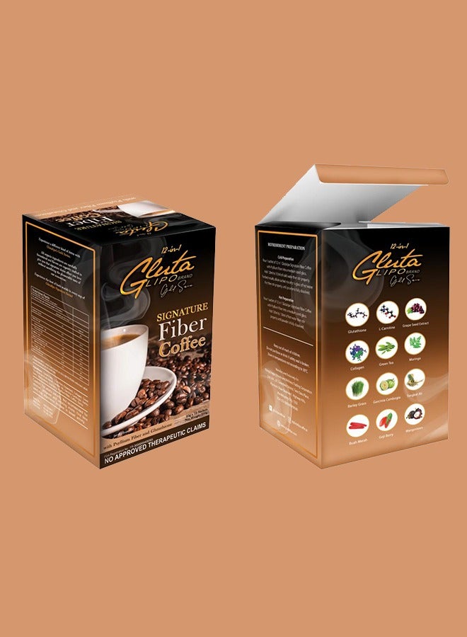 Glutalipo  Gold Series Signature Fiber Coffee - Image 2