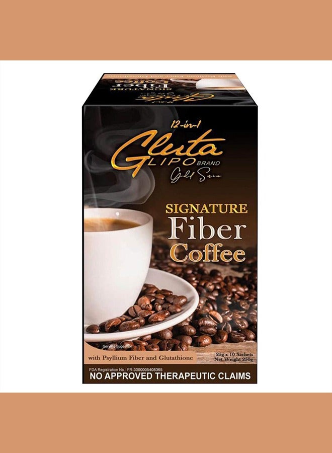 Glutalipo  Gold Series Signature Fiber Coffee - Image 1