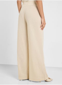 VERO MODA Pleated High Waist Plazzo Pants  - Image 2