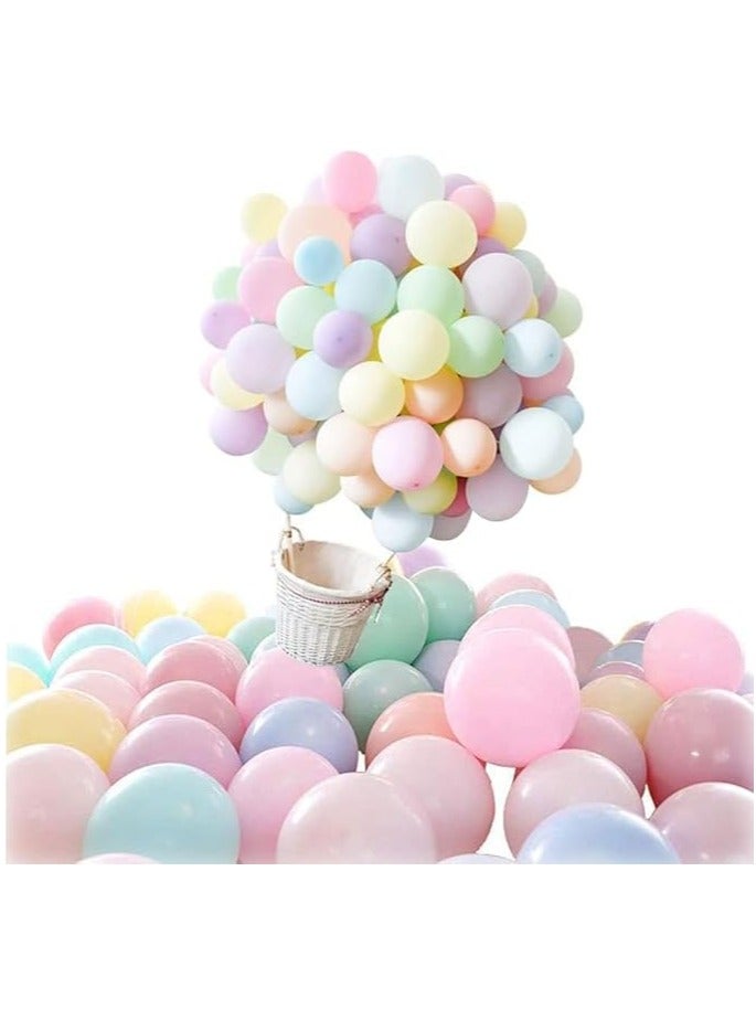 Olliwon 100PCS Macaron Candy Colored Latex Party Balloons for Any Occasion Arch balloon tower for parties - Image 3
