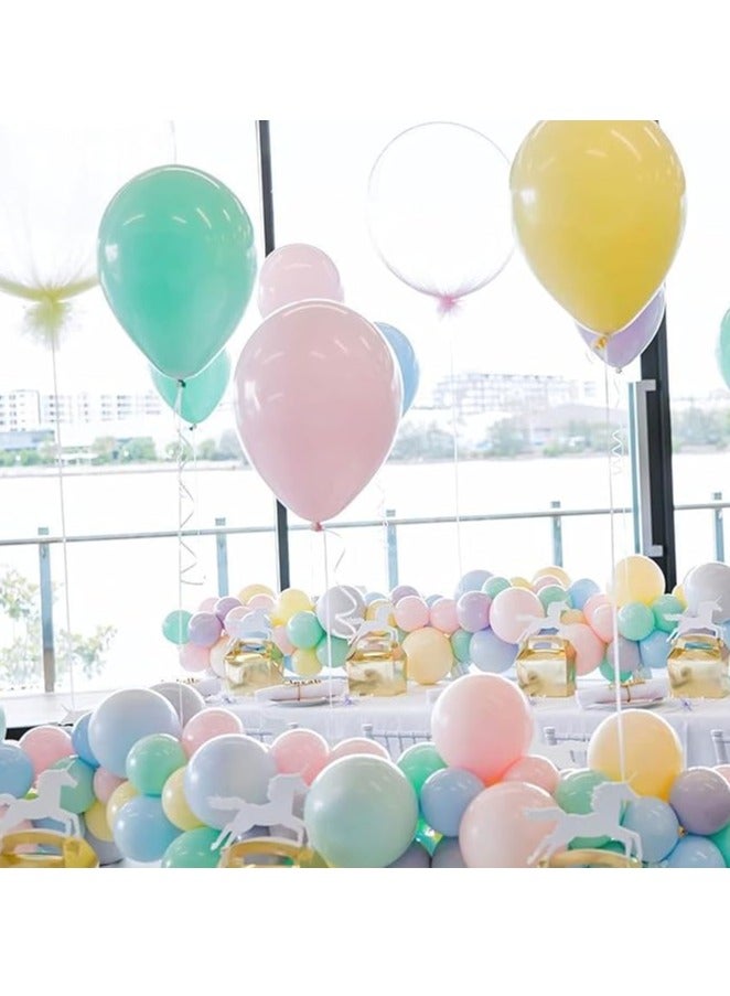 Olliwon 100PCS Macaron Candy Colored Latex Party Balloons for Any Occasion Arch balloon tower for parties - Image 4