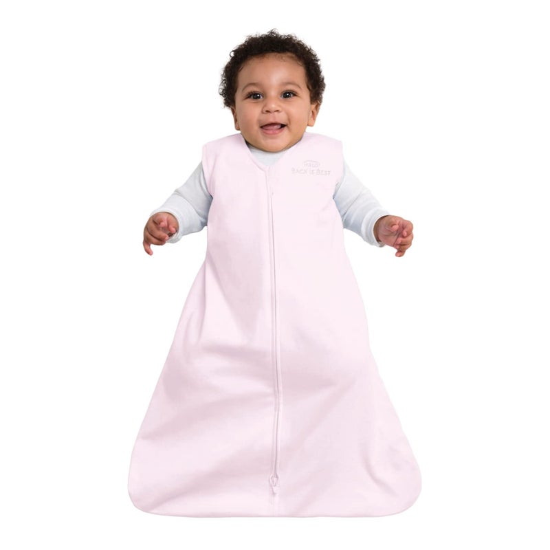 HALO Sleepsack Micro-Fleece Wearable Blanket, TOG 1.0, Soft Pink, X-Large - Image 2