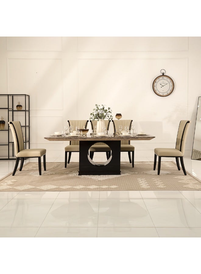 ROYAL FURNITURE DT-13113 DINING SET 1+8  - Image 3