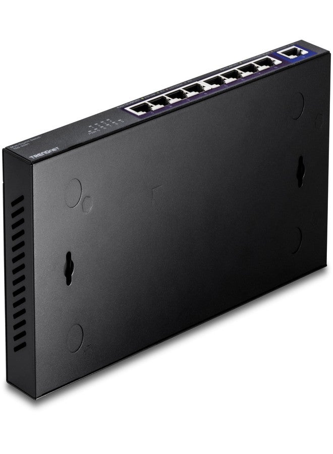تريندنت مفتاح TRENDnet متعدد المنافذ بسرعة 9 جيجابت، طراز TEG-S591، 8 منافذ RJ-45 بسرعة 2.5 جيجابت، منفذ واحد RJ-45 بسرعة 10 جيجابت، سعة تحويل 60 جيجابت في الثانية، حماية مدى الحياة، أسود - Image 3