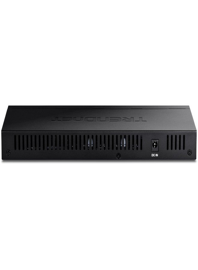 تريندنت مفتاح TRENDnet متعدد المنافذ بسرعة 9 جيجابت، طراز TEG-S591، 8 منافذ RJ-45 بسرعة 2.5 جيجابت، منفذ واحد RJ-45 بسرعة 10 جيجابت، سعة تحويل 60 جيجابت في الثانية، حماية مدى الحياة، أسود - Image 4