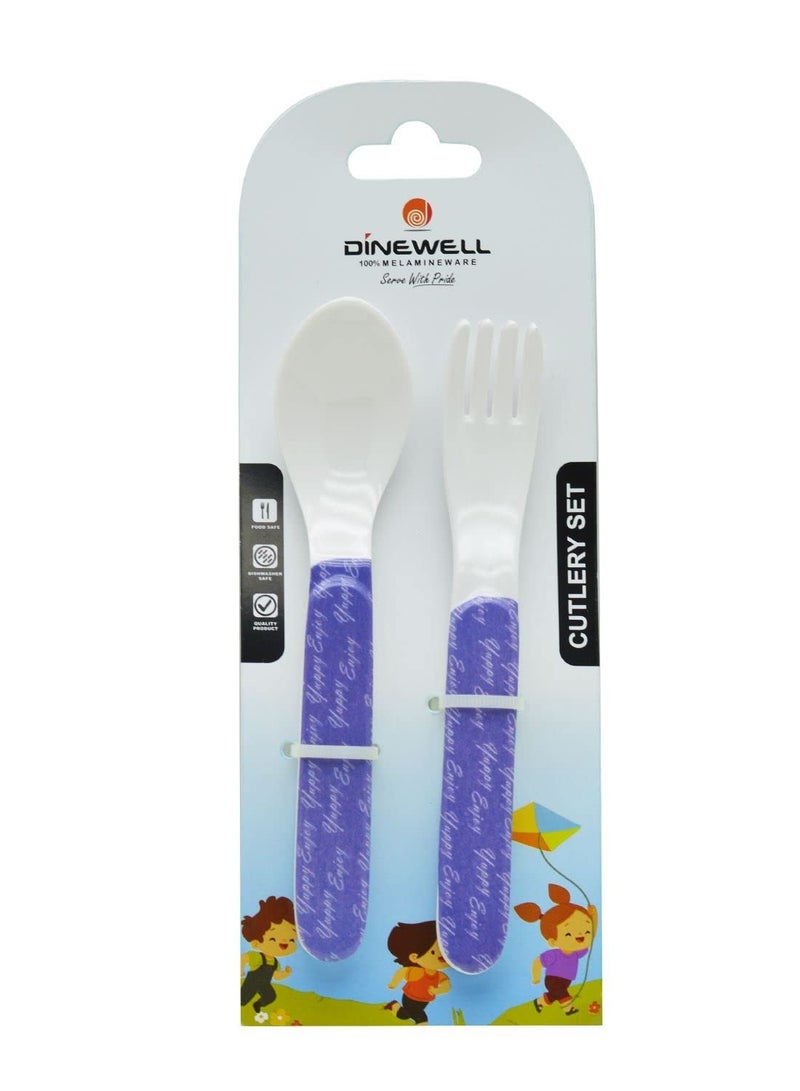 دينويل طقم ملعقة وشوكة للأطفال وقت الدراسة - Image 4