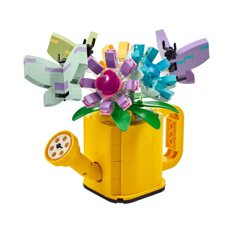 LEGO - Creator 3 in 1 Flowers in Watering Can 420 Pieces - 31149 - Image 2