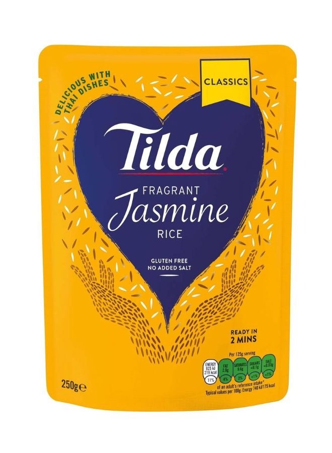 Tilda Ready To Eat Fragrant Jasmine Rice 250g - Image 1