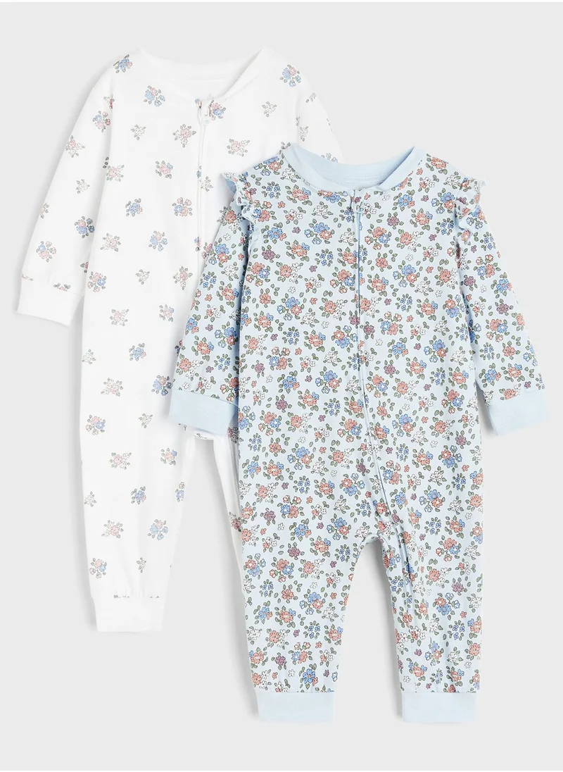 اتش اند ام Kids 2 Pack Printed Bodysuit