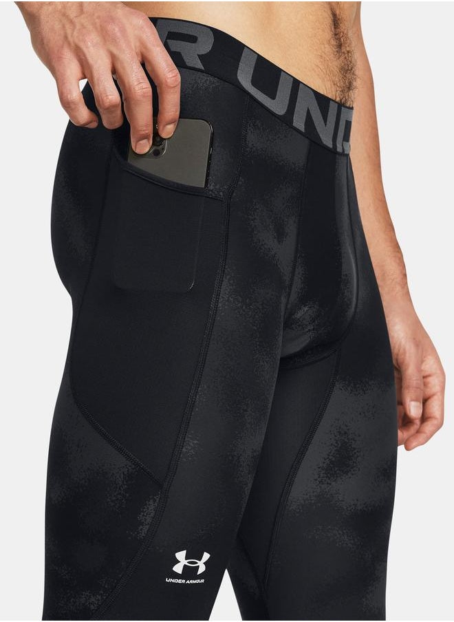 UNDER ARMOUR - Heatgear Printed Leggings - Image 1