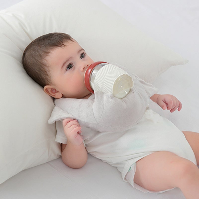 Feeding Artifact To Solve The Problem Of Multi-Functional Nursing Artifact For Both Hands Doudou Velvet Pillow Milk Pad Baby Bottle Fixing Bracket - Image 5
