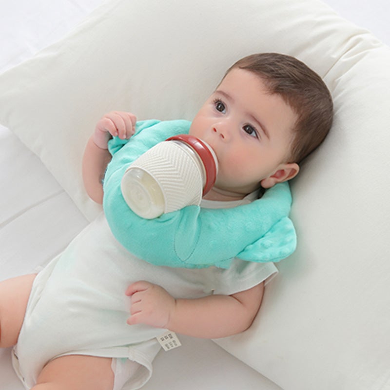 Feeding Artifact To Solve The Problem Of Multi-Functional Nursing Artifact For Both Hands Doudou Velvet Pillow Milk Pad Baby Bottle Fixing Bracket - Image 4
