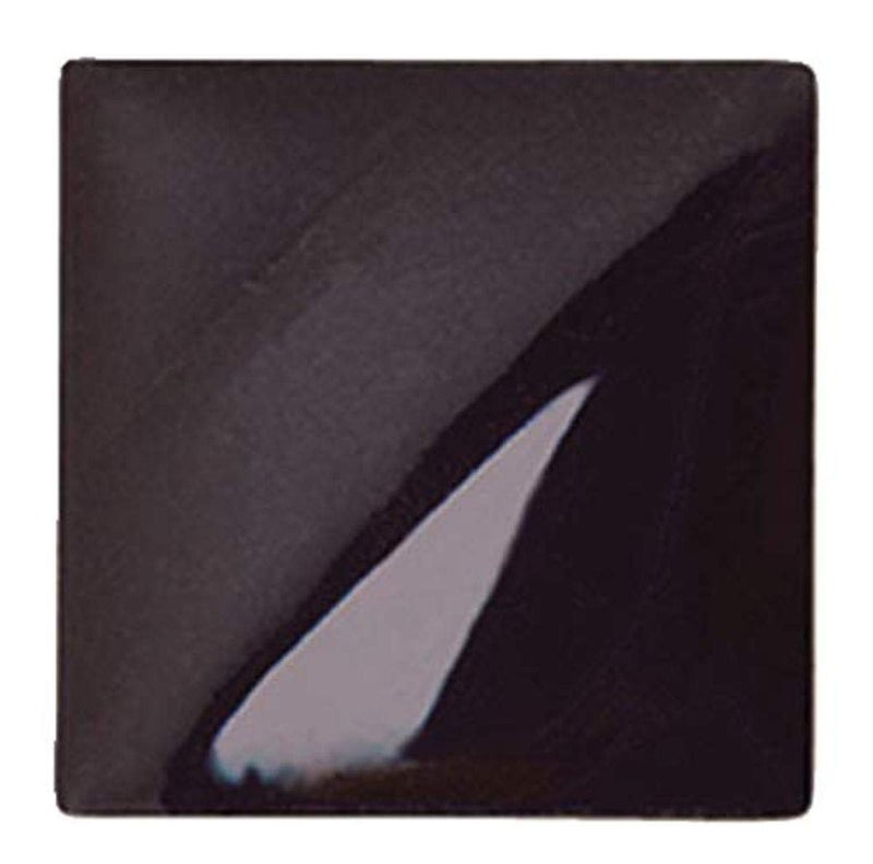 Amaco 402800 Velvet Underglaze 1 Pint Capacity Jar V361 Jet Black