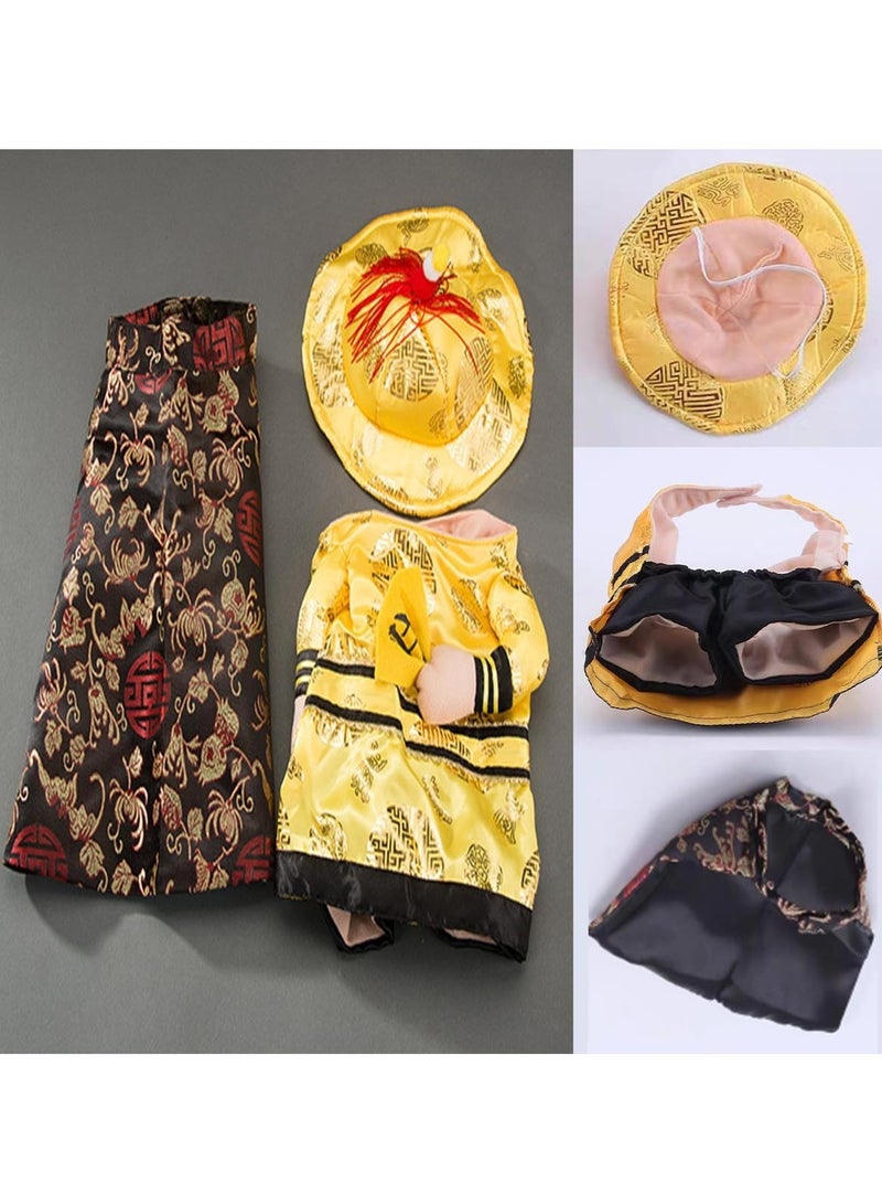 A.M Pet Chinese Emperor Princess Outfit Cosplay Costume Dog Cat Clothes - Image 2