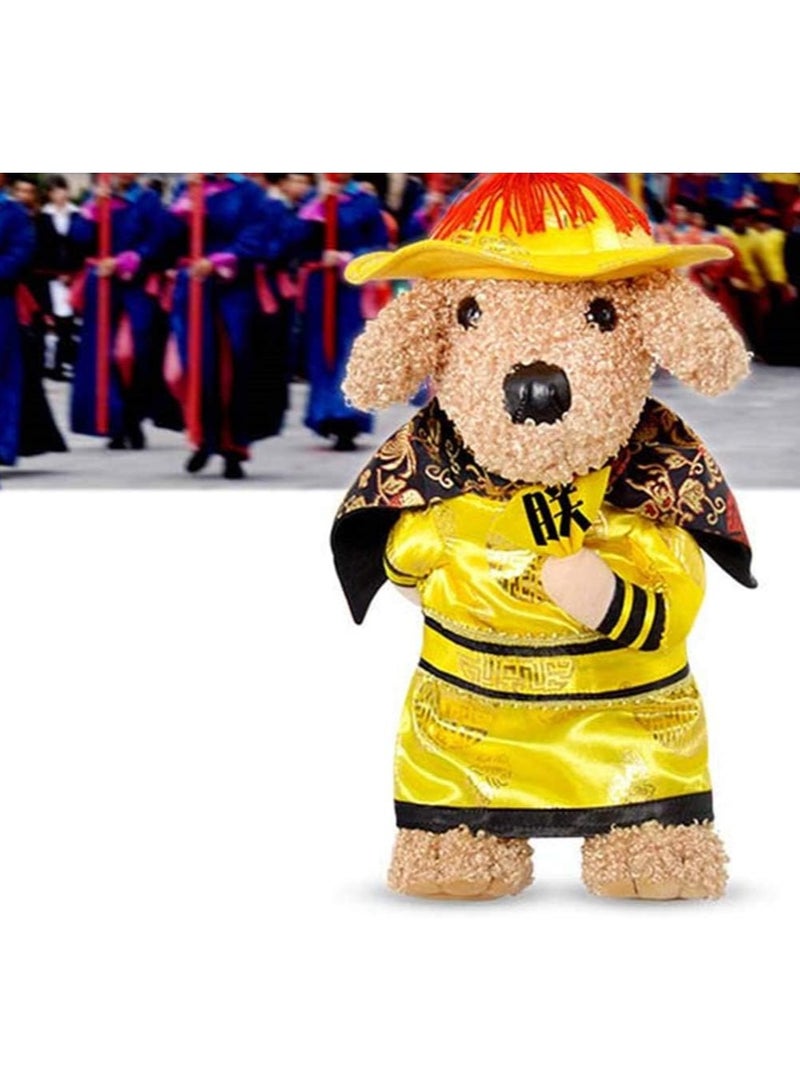 A.M Pet Chinese Emperor Princess Outfit Cosplay Costume Dog Cat Clothes - Image 4