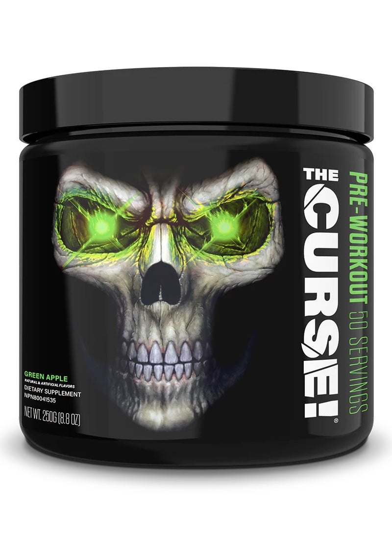 JNX Sports - The Curse! Pre-Workout Powder Green Apple - 50 Servings - Image 1
