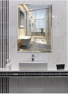 CityRiya-Long Wall Mirror Full Length Mirror Self Adhesive Mirror Full Body Mirror Wall-Mounted Bathroom Mirror Modern Large Hanging Dressing Mirror for Bedroom, Living Room  - Image 2