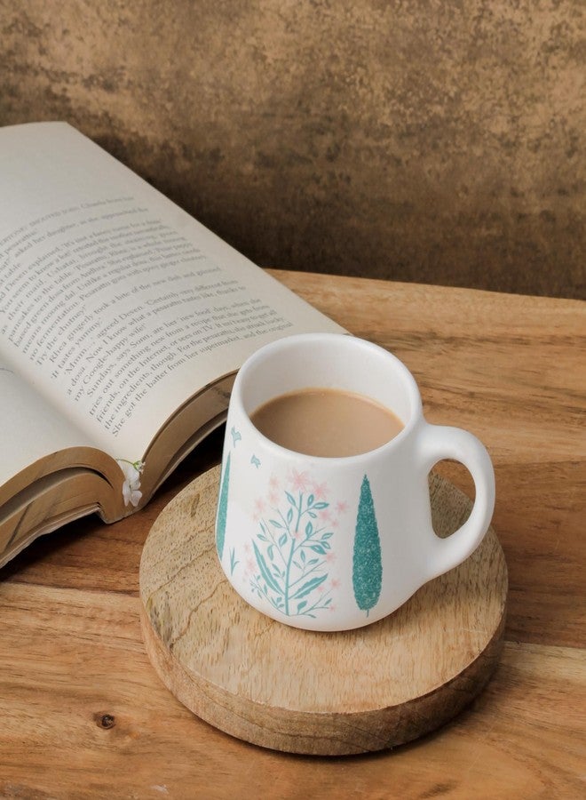 The Earth Store طقم أكواب سيراميك من ذا إيرث ستور، بتصميم الطاووس الأخضر، مكون من 6 أكواب للشاي، سعة كل كوب 150 مل، آمن للاستخدام في الميكروويف وغسالة الصحون | أكواب قهوة | طقم أكواب شاي | أكواب شاي، هدية مثالية، للاستخدام المنزلي والمكتبي، في جميع المناسبات - Image 5