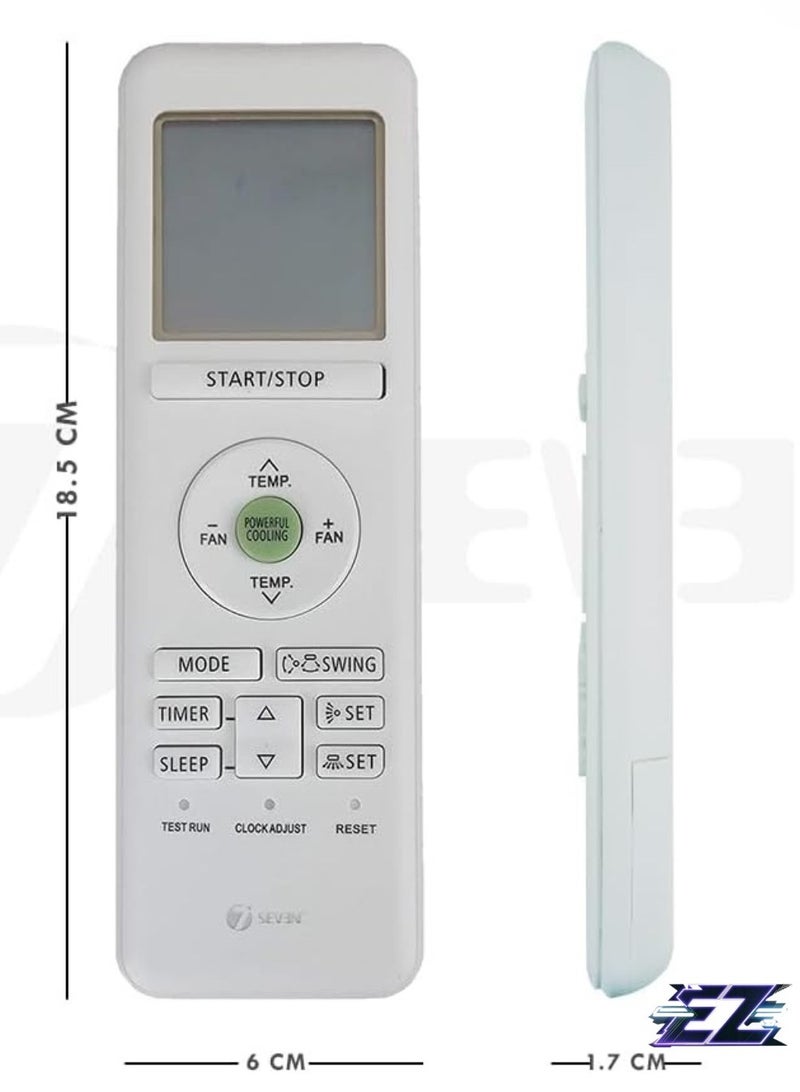 ELTRAZONE Air Conditioner Remote Control Compatible with General AR-RHA2E Fits 1 1.5 2 Ton Split or Window Air Conditioner - Perfectly Compatible with Old Model 203 Remote Control for Better Performance with battery - Image 2