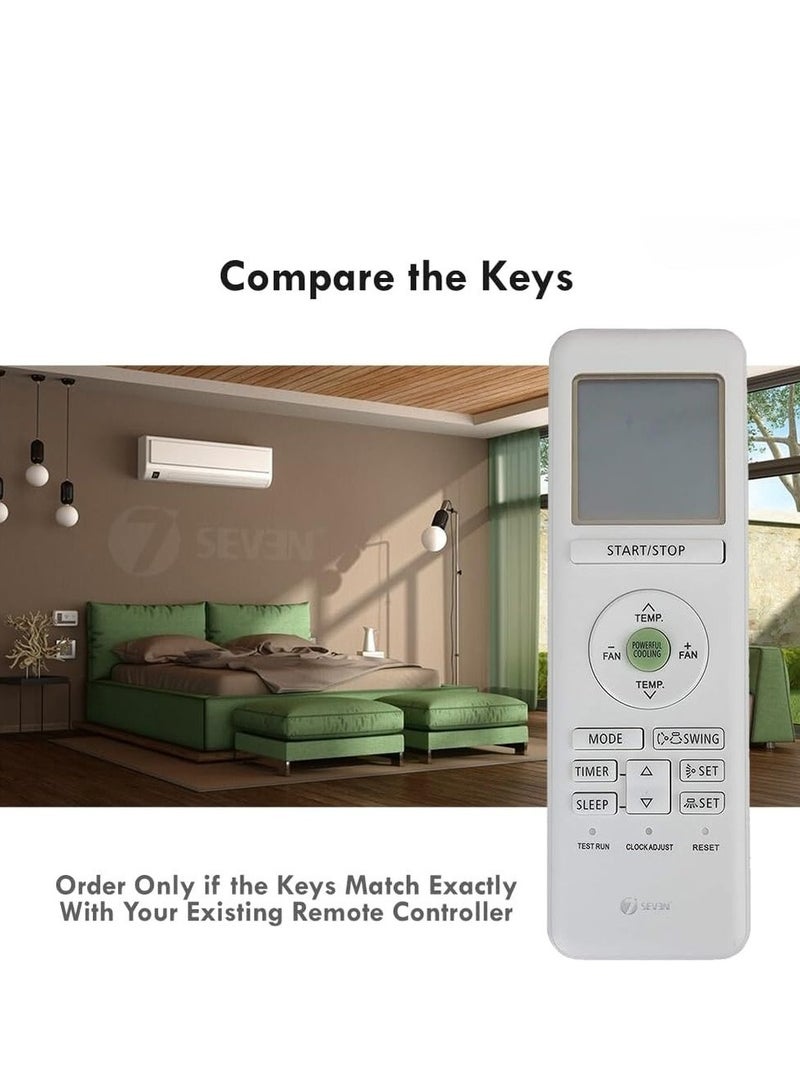 ELTRAZONE Air Conditioner Remote Control Compatible with General AR-RHA2E Fits 1 1.5 2 Ton Split or Window Air Conditioner - Perfectly Compatible with Old Model 203 Remote Control for Better Performance with battery - Image 4