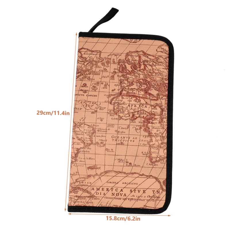 Large Capacity Portable DVD CD Storage Case Zipper Bag For Home And Car Organization - Image 3