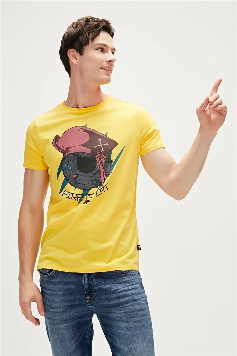Bad Bear PIRATE T-SHIRT BLACK Men's T-Shirt 23.01.07.021-C25