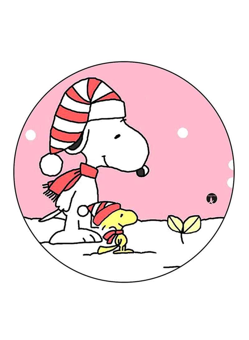 RKN Snoopy Printed Mouse Pad  Multicolour