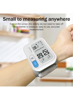 Automatic Digital Wrist Blood Pressure Monitor Sphygmomanometer Manometer Tensiometer Heart Rate Pulse Meter BP Monitor