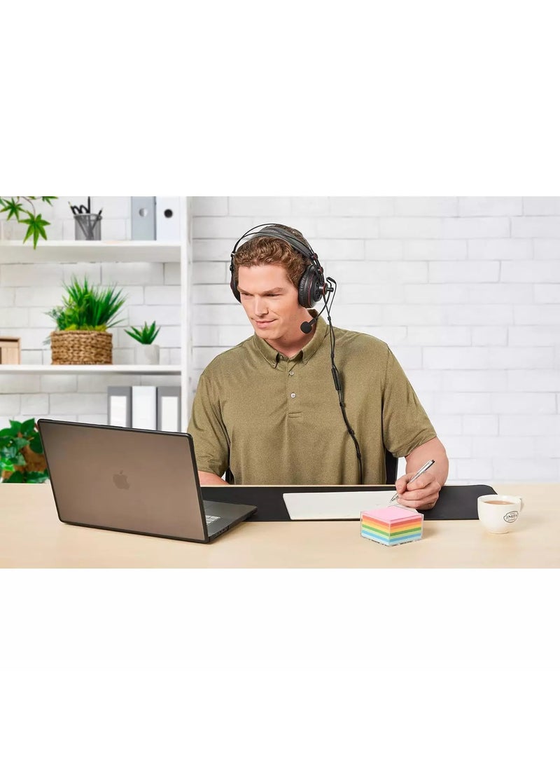 antlion audio - ModMic Uni 2 Attachable Noise-Cancelling Microphone with Mute Switch, Compatible with PCs, Gaming Consoles, Handheld Devices, and More - Image 1