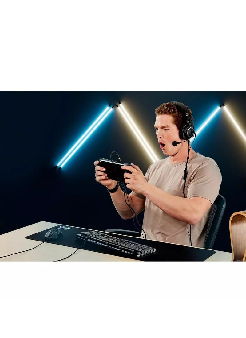 antlion audio - ModMic Uni 2 Attachable Noise-Cancelling Microphone with Mute Switch, Compatible with PCs, Gaming Consoles, Handheld Devices, and More - Image 1
