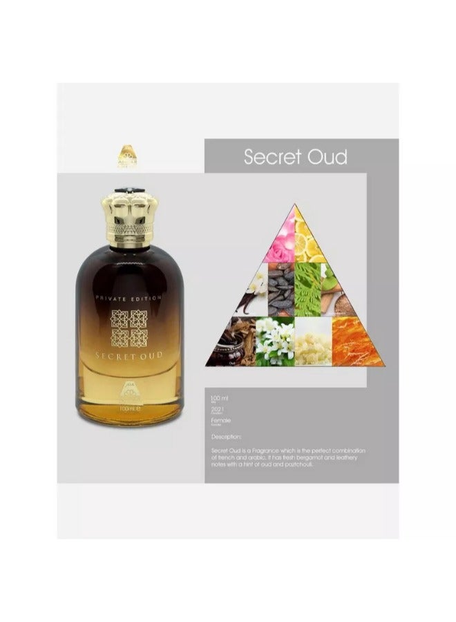Anfar Secret Oud Eau de Parfum for Men – 100ml - Image 4
