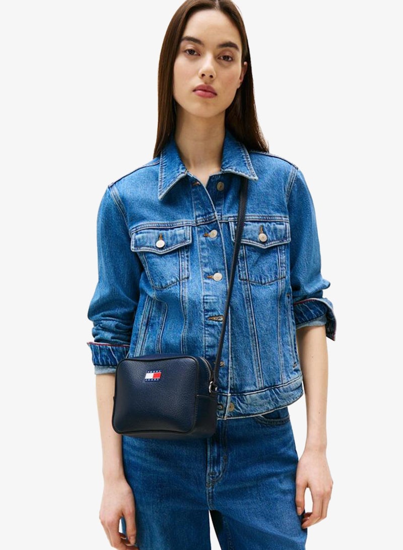 تومي جينز حقيبة كاميرا بشعار - Image 2