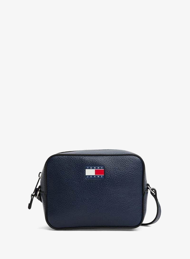 تومي جينز حقيبة كاميرا بشعار - Image 1