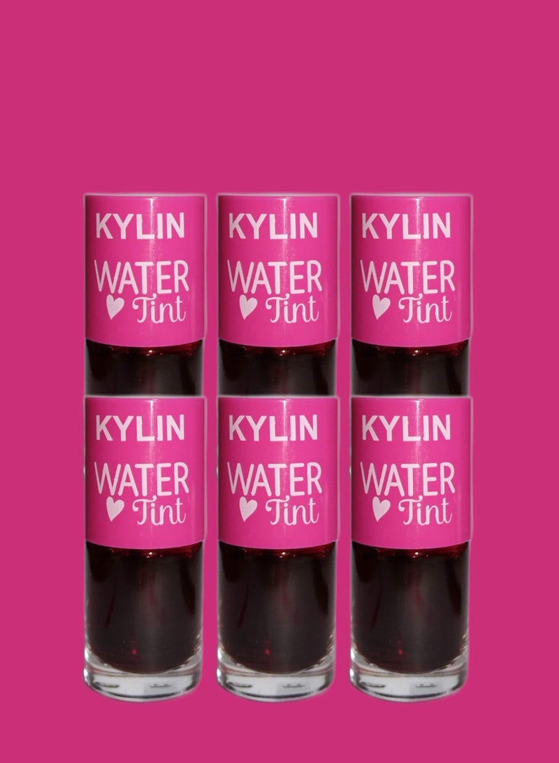 كايلين 6 قطع ملمع شفاه بلون مائي بنكهة الكرز - Image 1