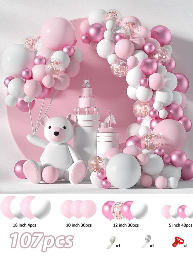 Balloon  Kit,Balloon  set,Four balloon sizes available,for birthday parties, weddings,Balloon Latex Decorative Balloon Arch Garland Set Perfect baby showers and many other occasions! - Image 1