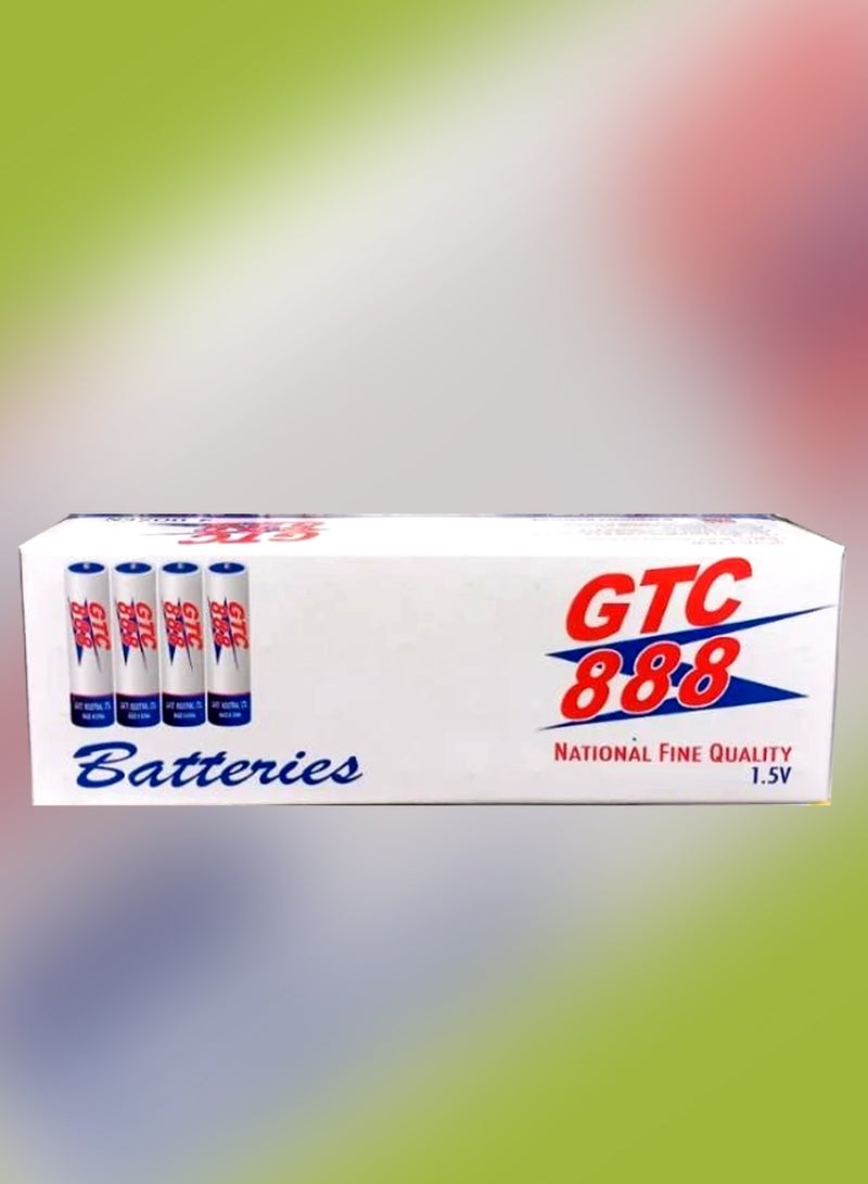GTC Super Power AAA 1.5 Volts Battery- 48 PCS 