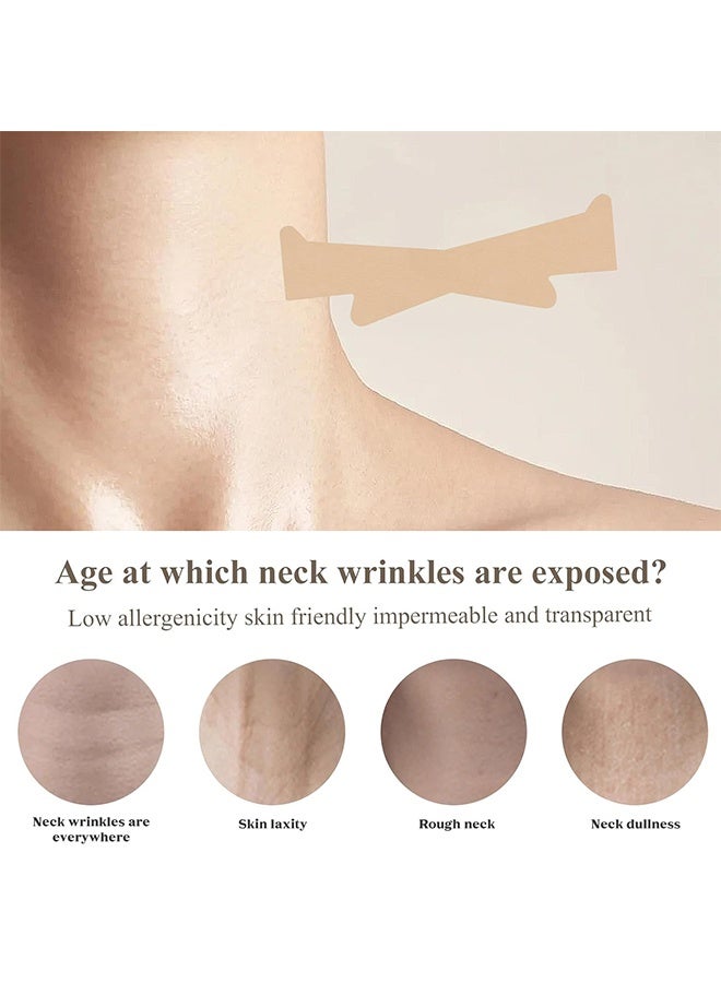 Ba Love 40 Pcs Invisible Neck Lifting Tape, Invisible Neck Tapes Tightening Lift Bands Strip for Sagging Skin to Improve Lines (Beige, One Size) - Image 5