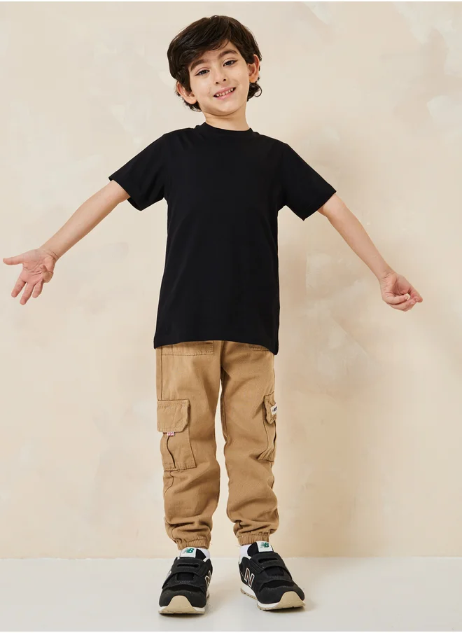 Styli Styli Solid Cotton T-Shirt
