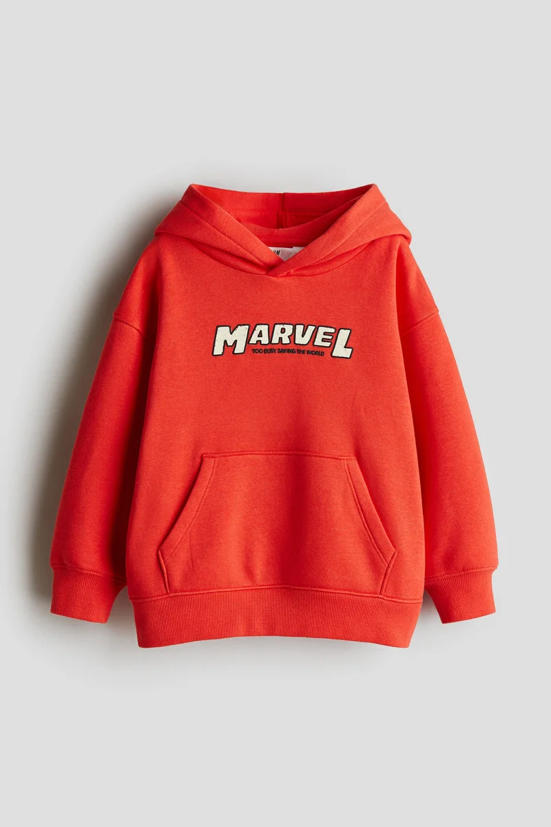 اتش اند ام Printed hoodie