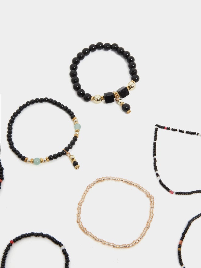 Styli Styli Pack Of 7 Beaded Bracelet Set  - Image 4